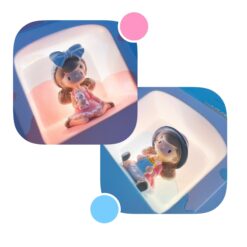 Alternative view of چراغ خواب پاکتی دختر