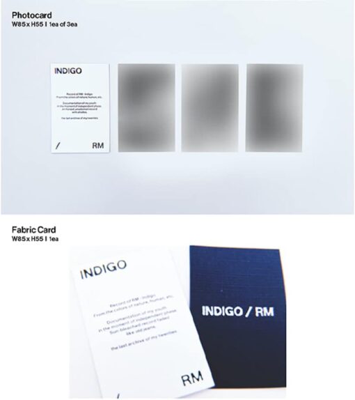 آلبوم Indigo از RM به همراه گیفت