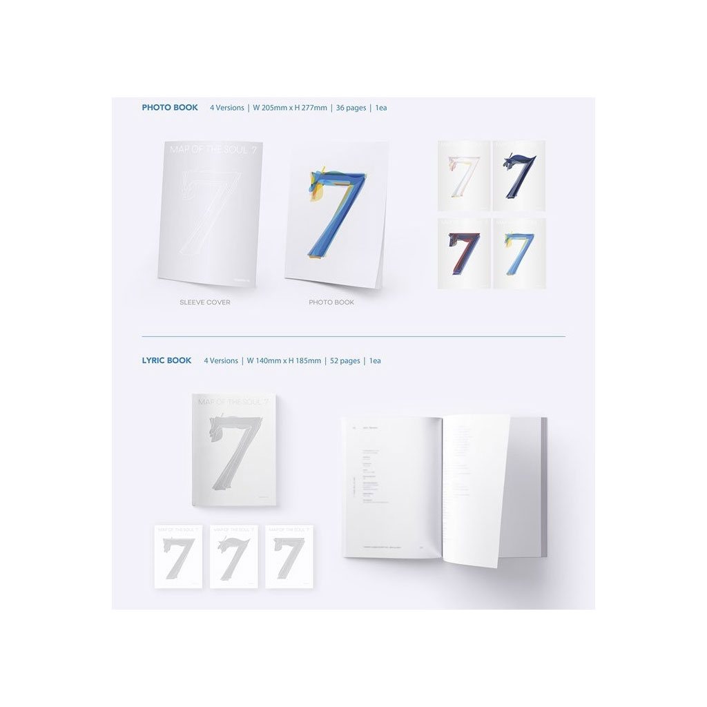 آلبوم Map Of The Soul 7 از BTS ورژن 01