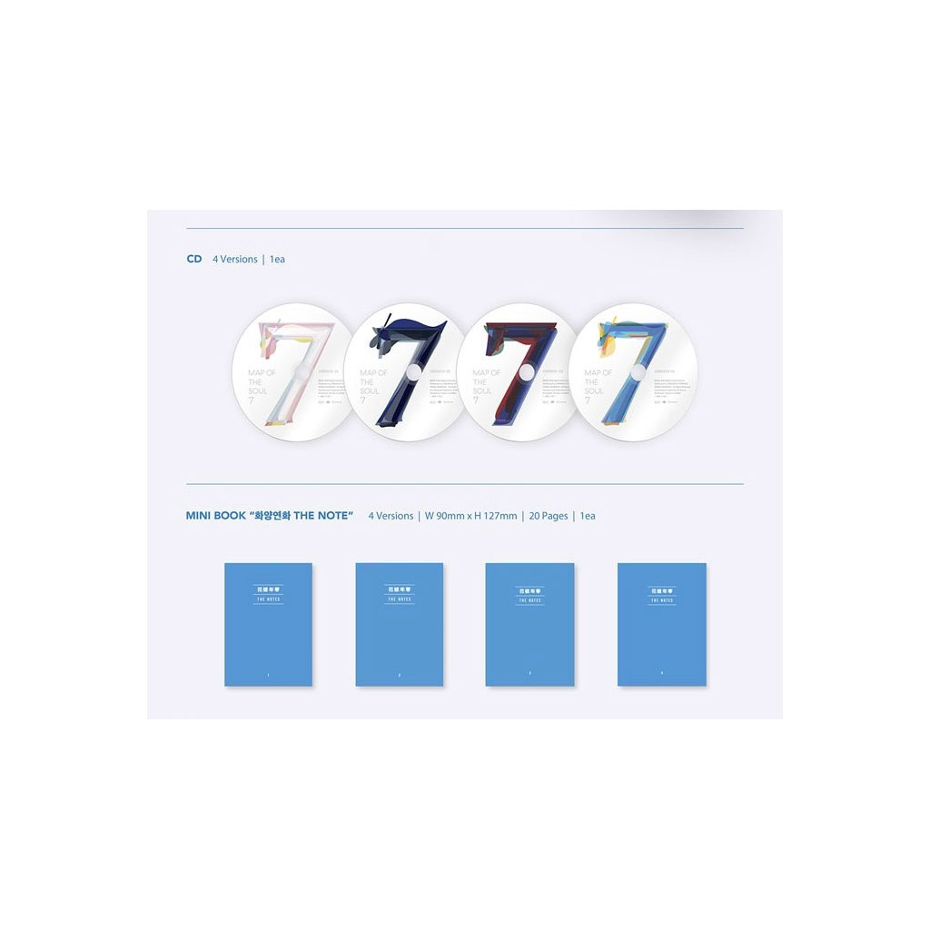 آلبوم Map Of The Soul 7 از BTS ورژن 01