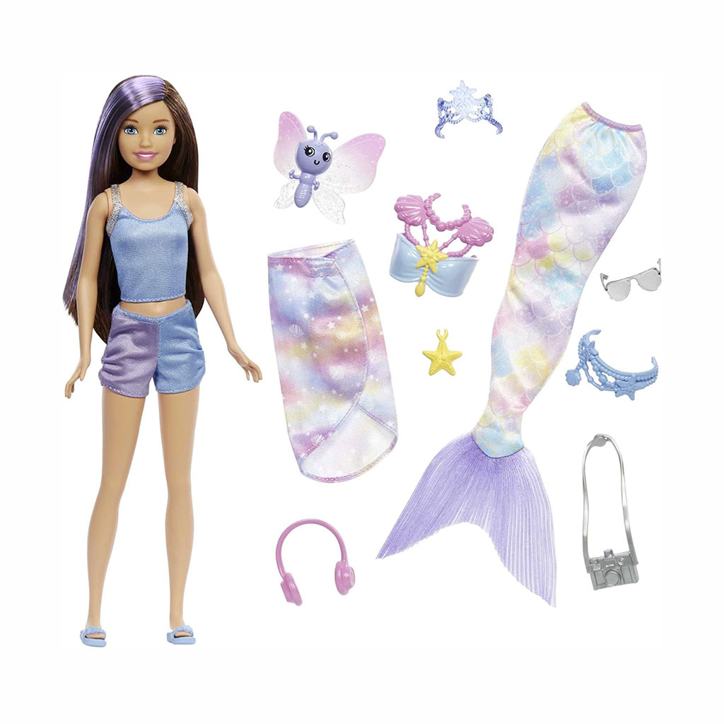 باربی پری دریایی متل کد HHG55