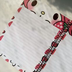 دفتر 100 برگ حاشیه دار سانریو