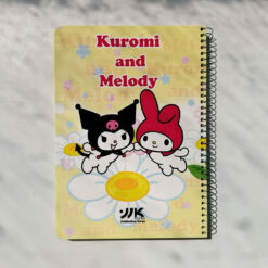 دفتر 100 برگ حاشیه دار سانریو