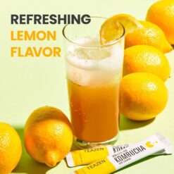 پودر ساشه ای نوشیدنی کامبوچا لیمویی کره ای