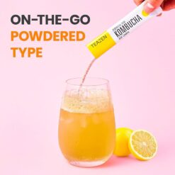 پودر ساشه ای نوشیدنی کامبوچا لیمویی کره ای