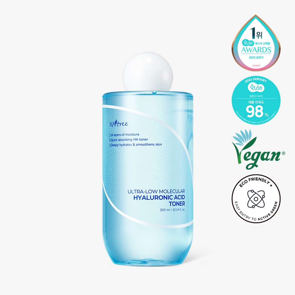 تونر هیالورونیک اسید ریز مولکول ایزنتری