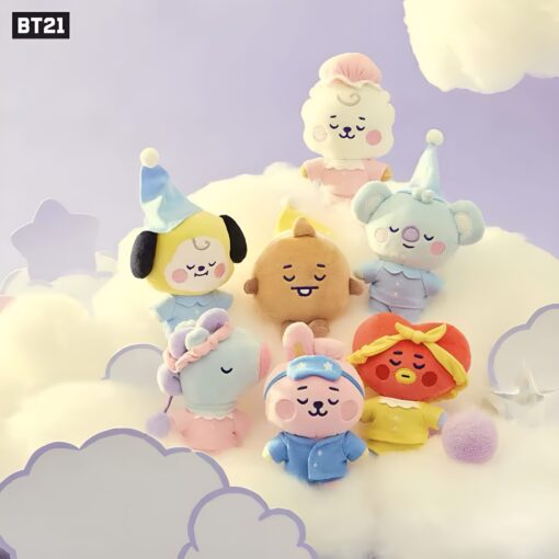 عروسک پولیشی لباس خواب بچه BT21