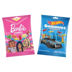 پاستیل میوه ای طرح باربی و هات ویلز