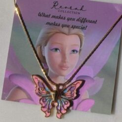 گردنبند پروانه باربی در سرزمین پریان