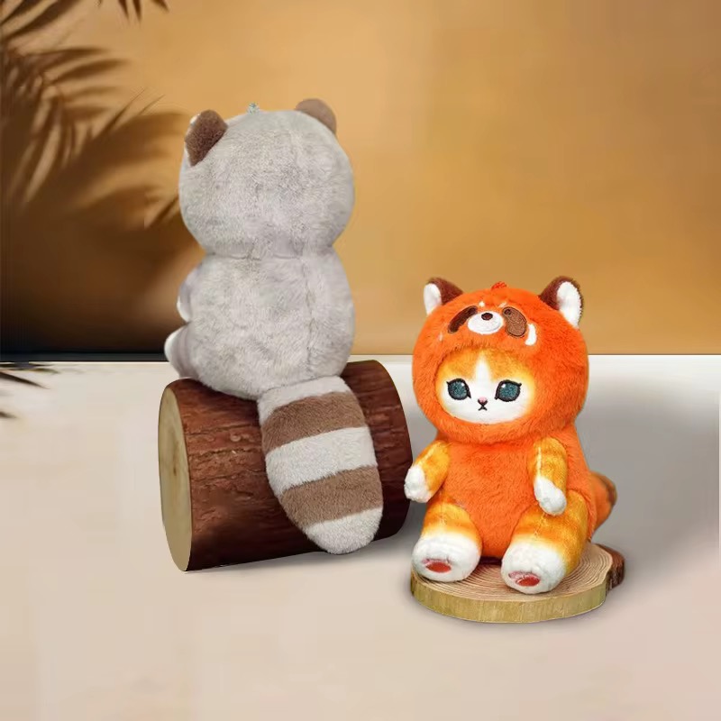 آویز پولیشی پیشی لباس خرسی - تصویر 6