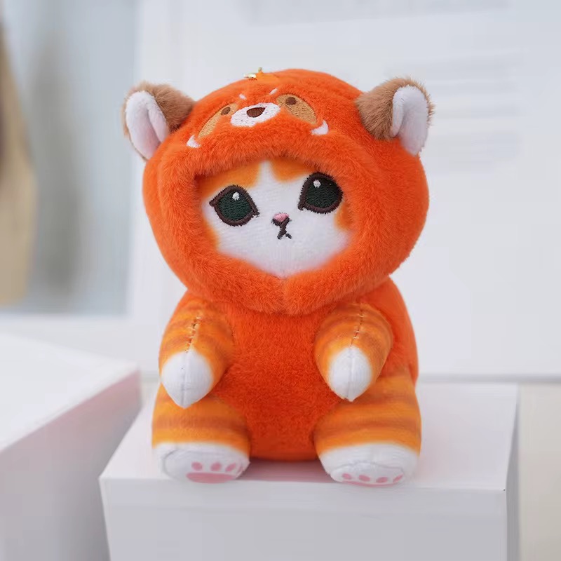 آویز پولیشی پیشی لباس خرسی - تصویر 3