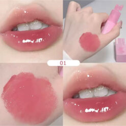 لیپ گلاس پاپیونی براق Gege Bear - شماره 01