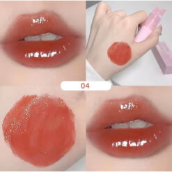 لیپ گلاس پاپیونی براق Gege Bear - شماره 04