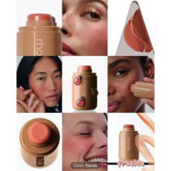 رژگونه کرمی Rhode با درخشش طبیعی و بافت سبک. رنگ freckle.