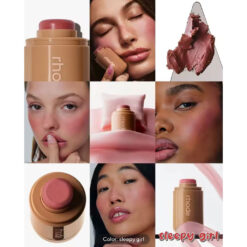 رژگونه کرمی Rhode با درخشش طبیعی و بافت سبک. رنگ sleepy girl.