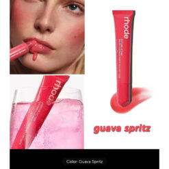 لیپ گلاس Rhode با طراحی مینیمال. رنگ guava spritz.