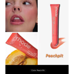 لیپ گلاس Rhode با طراحی مینیمال. رنگ peachpit.