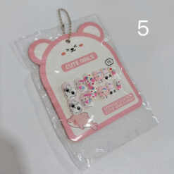 ناخن مصنوعی 12 تایی کارتونی - شماره 5 گربه چشم درشت