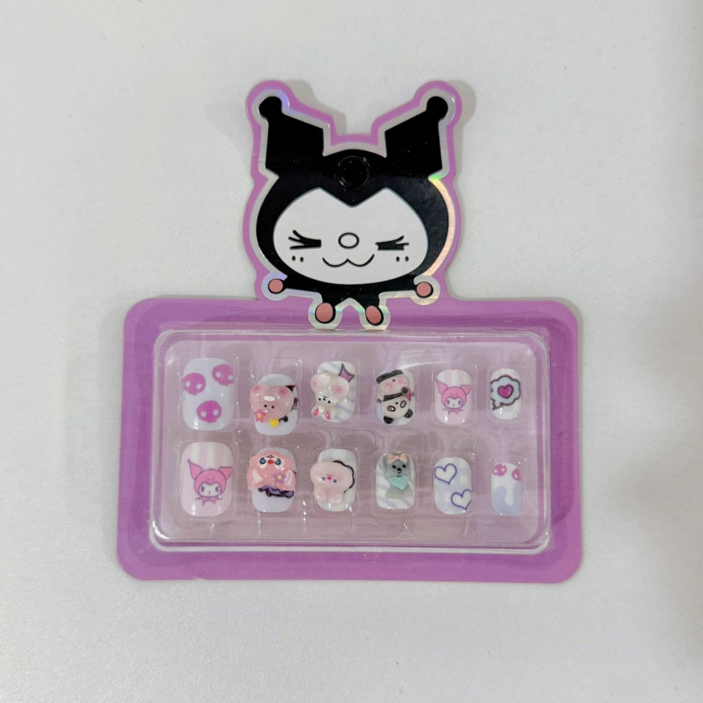 ناخن مصنوعی 12 تایی سانریو - کرومی