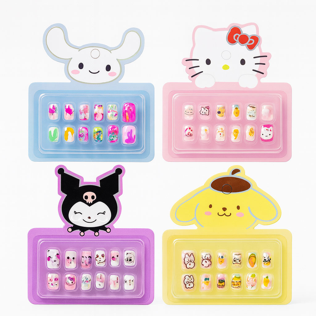 ناخن مصنوعی 12 تایی سانریو