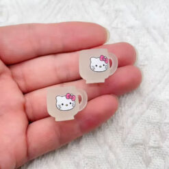 مینی لیوان رزینی شب‌تاب با طرح‌های سانریو - کیتی