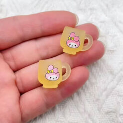 مینی لیوان رزینی شب‌تاب با طرح‌های سانریو - ملودی