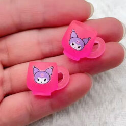 مینی لیوان رزینی شب‌تاب با طرح‌های سانریو - کرومی