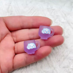 مینی لیوان رزینی شب‌تاب با طرح‌های سانریو - سینمورول