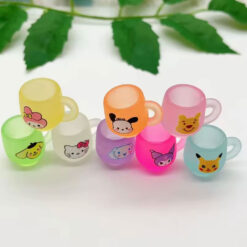 مینی لیوان رزینی شب‌تاب با طرح‌های سانریو - مدل ها