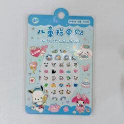 برچسب ناخن سانریو - آبی