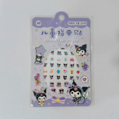 برچسب ناخن سانریو - بنفش