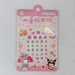 برچسب ناخن سانریو - صورتی