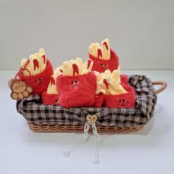 آویز پولیشی سیب‌زمینی کیوت - عکس 4 گالری