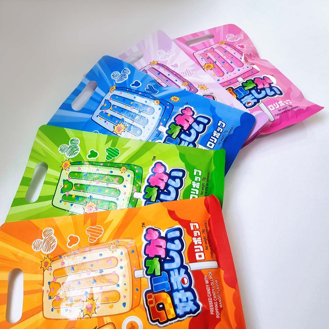 آبنبات جرقهای پرس شده طرح بستنی - عکس 6 گالری