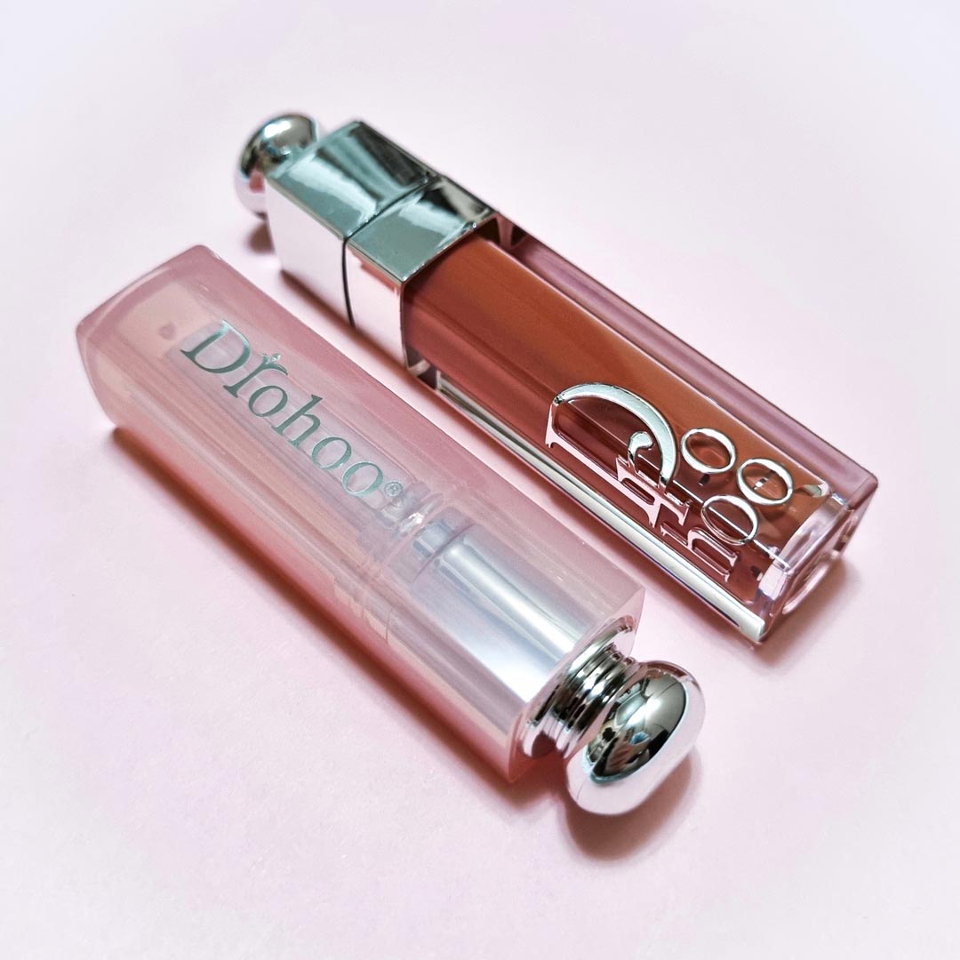 پک لیپ گلاس و بالم لب طرح Dior - تصویر 2