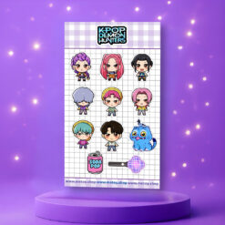 پک استیکر شکارچیان کیپاپ