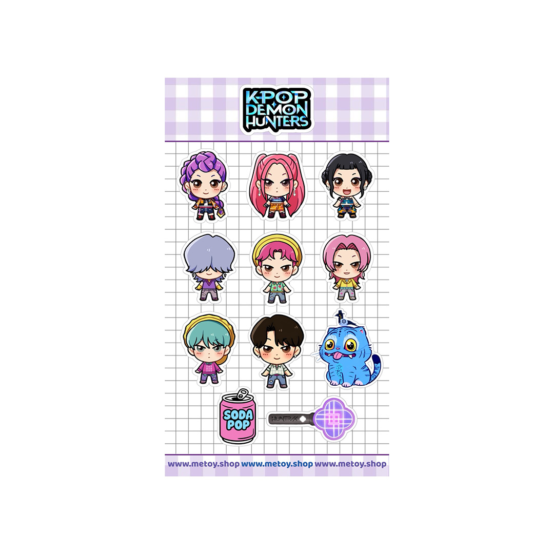 پک استیکر شکارچیان کیپاپ - تصویر 2