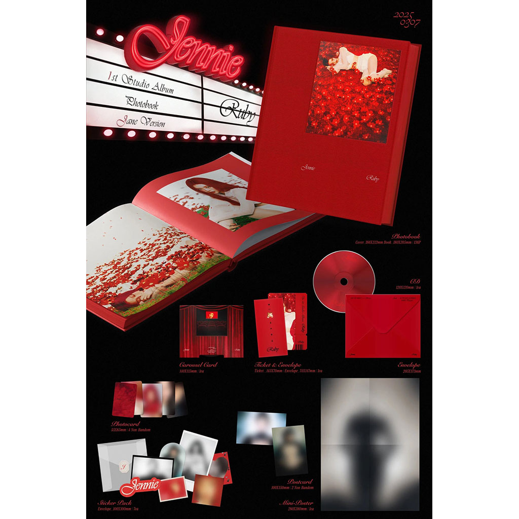آلبوم Ruby از Jennie ورژن Photobook - عکس 2 گالری