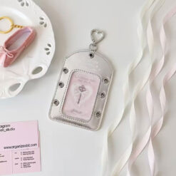 جاکارتی سیلور آویز قلبی بند دار -4