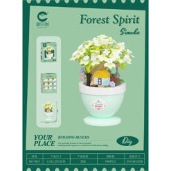 Alternative view of لگو گلدان Diy طرح Forest Spirit