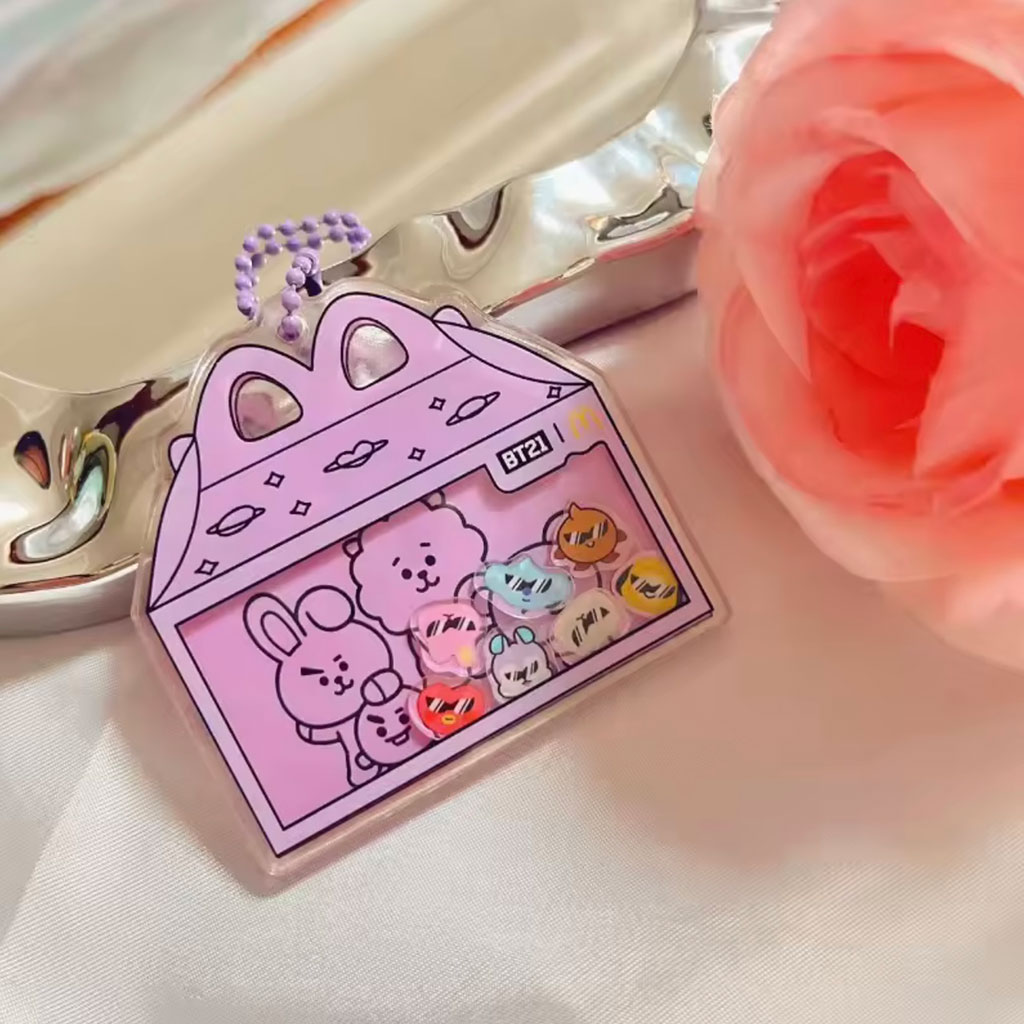 آویز شیکر اکریلیک BT21