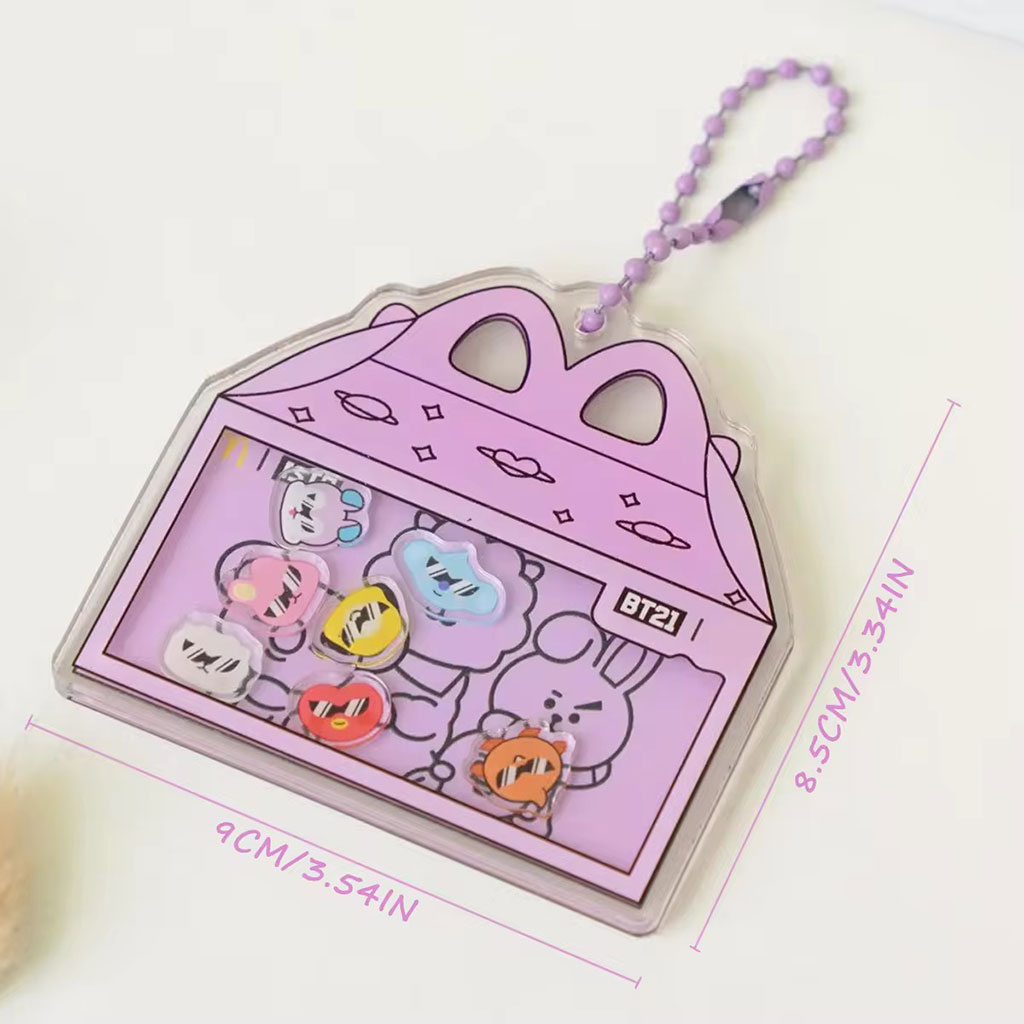 آویز شیکر اکریلیک BT21
