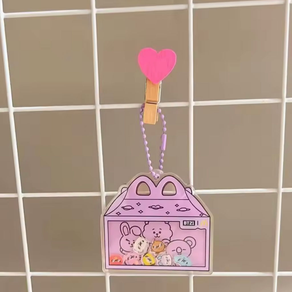 آویز شیکر اکریلیک BT21