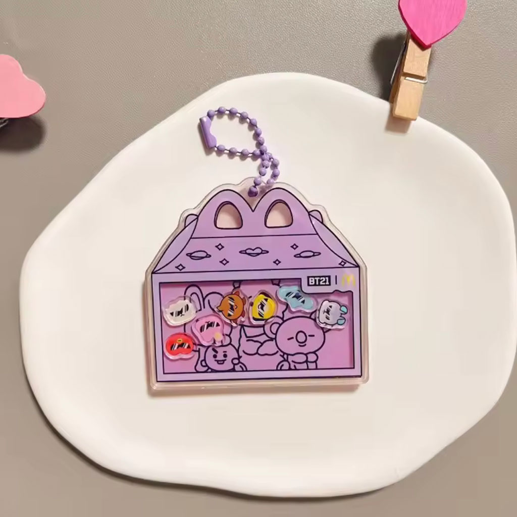 آویز شیکر اکریلیک BT21