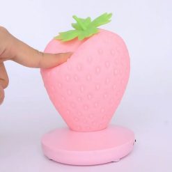 چراغ خواب توت فرنگی سیلیکونی