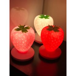 چراغ خواب توت فرنگی سیلیکونی