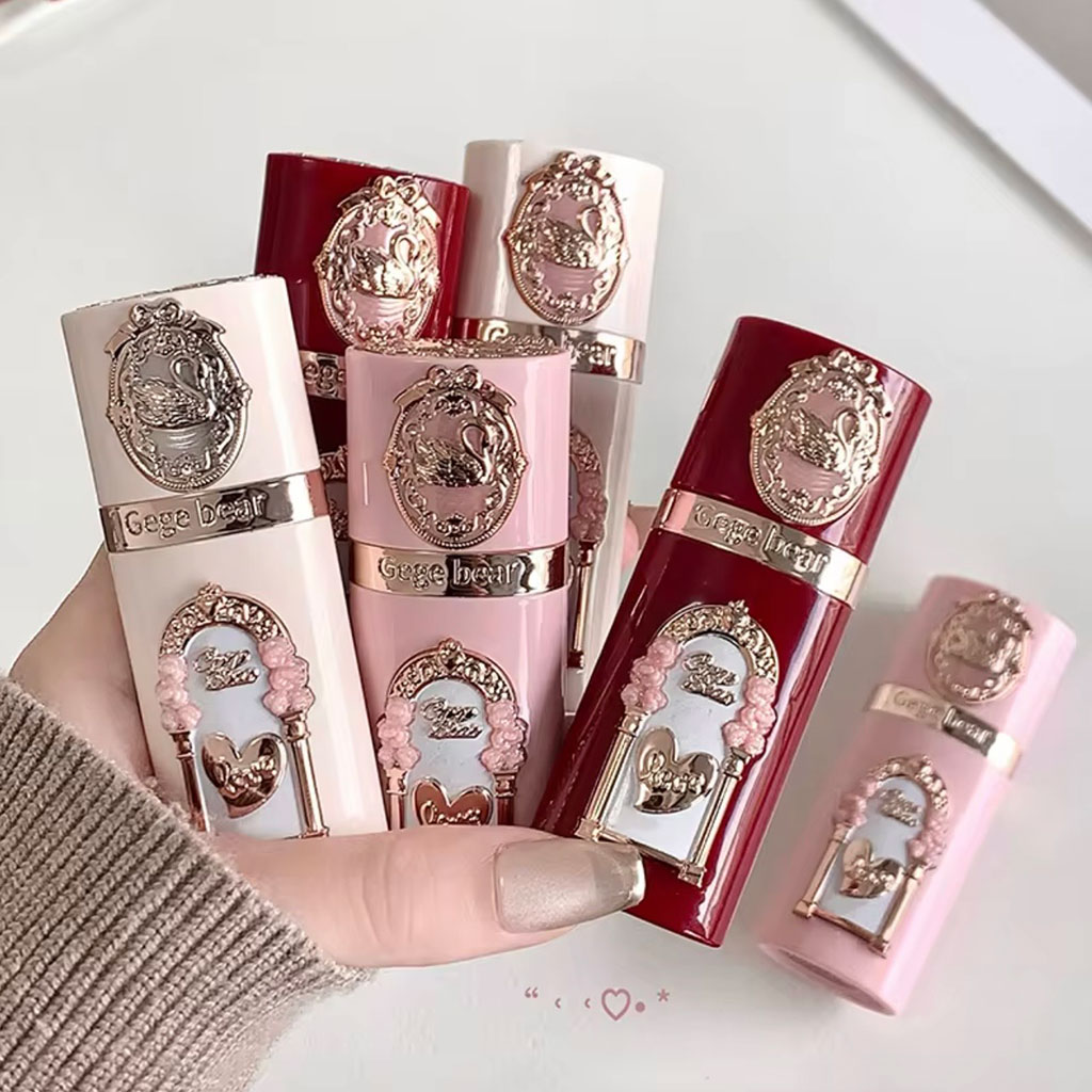 رژ گونه مایع سلطنتی Gege Bear طرح فلاورنوز