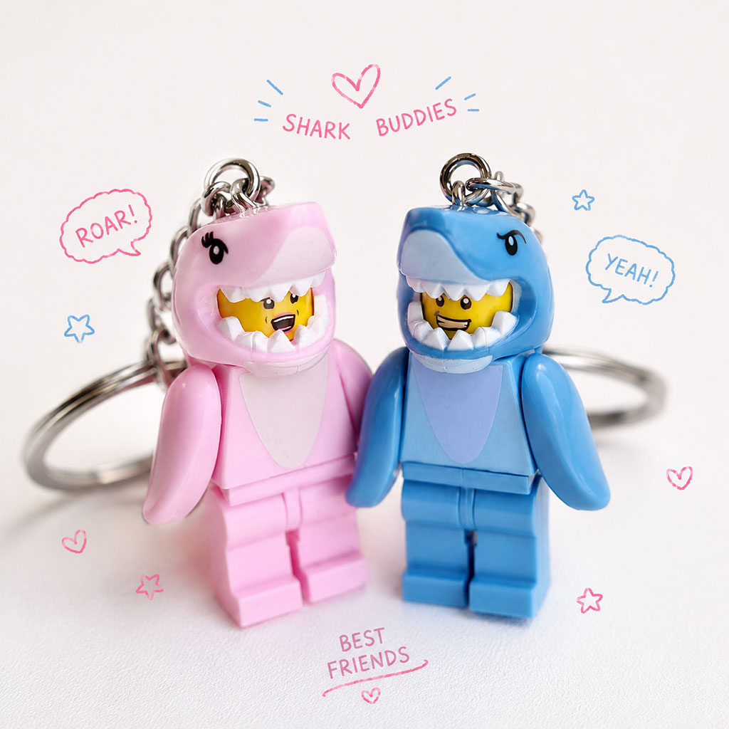 آویز لگویی کوسه