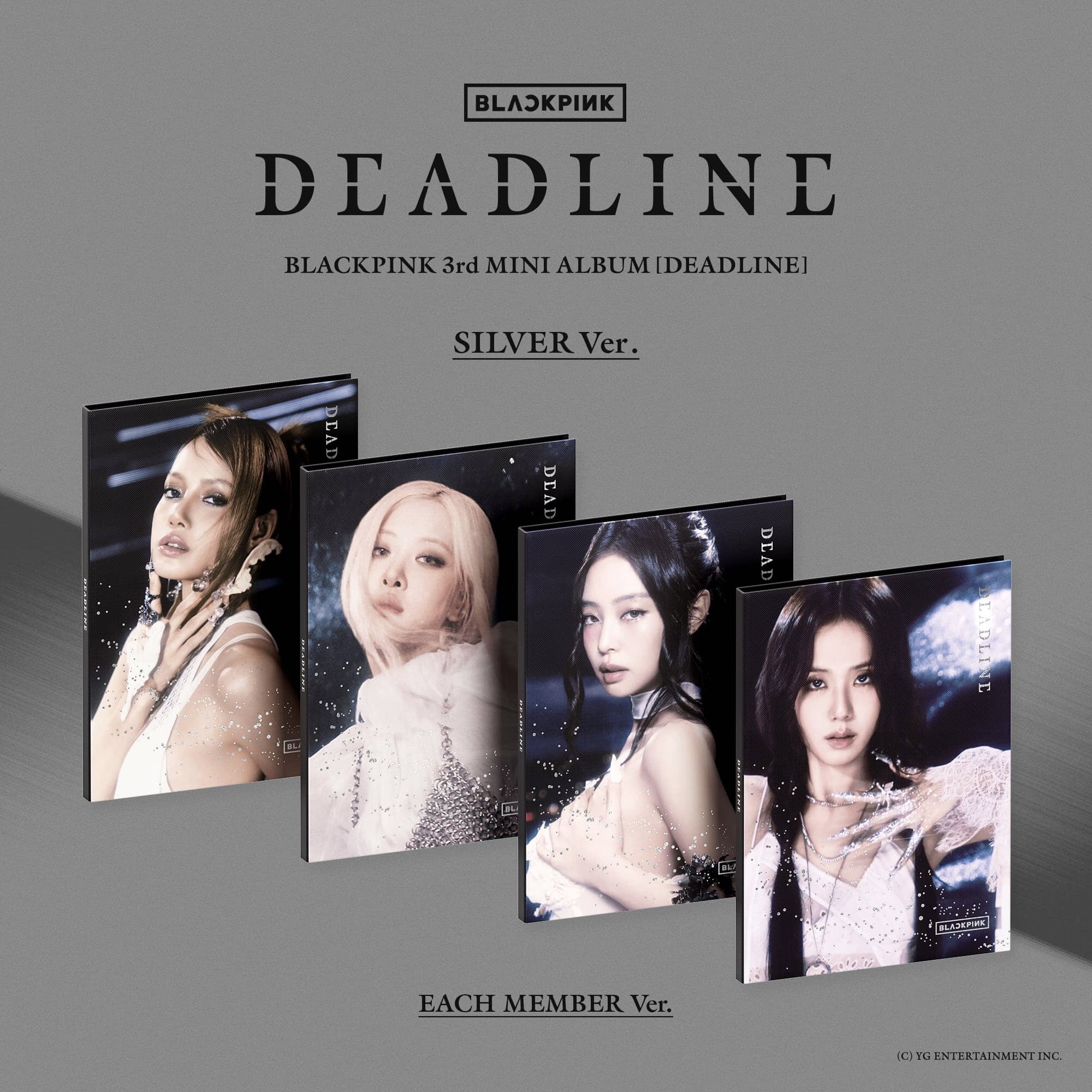 آلبوم Deadline از Blackpink ورژن Silver