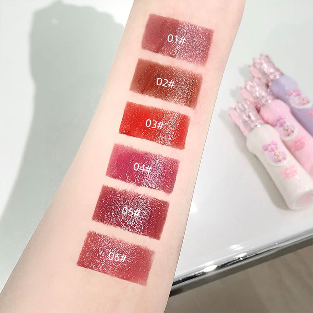 رژ مایع تاج آینهای Gege Bear